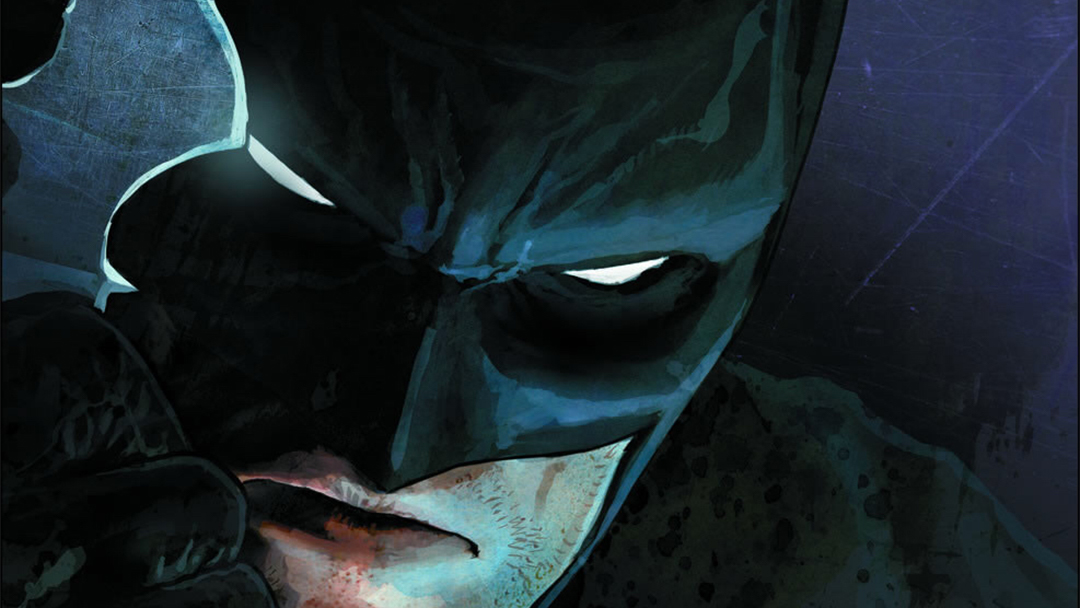 Un dibujo de Batman, el caballoro nocturno