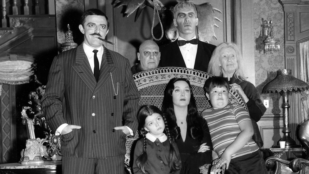 La familia Addams de los años sesenta
