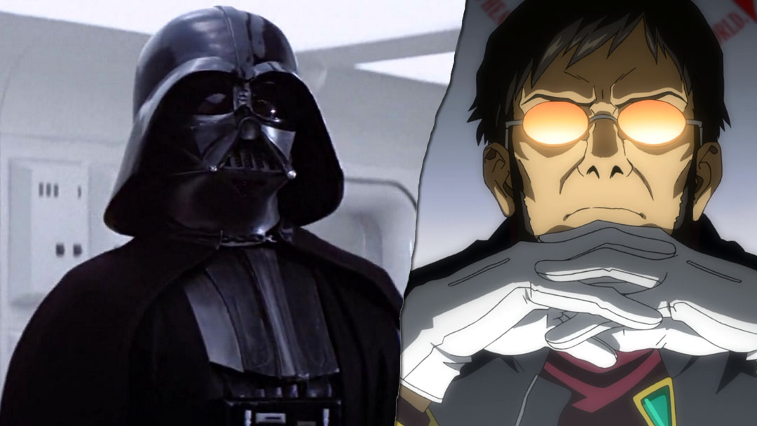 Darth Vader y Gendo Ikari, dos malos padres