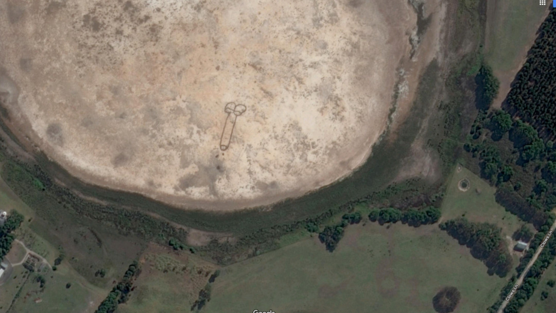 un pene se puede ver desde google Maps