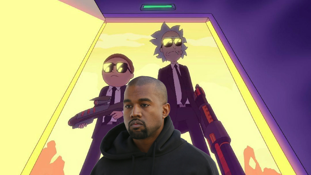 Rick & Morty hicieron una canción cumpleañera a Kanye West