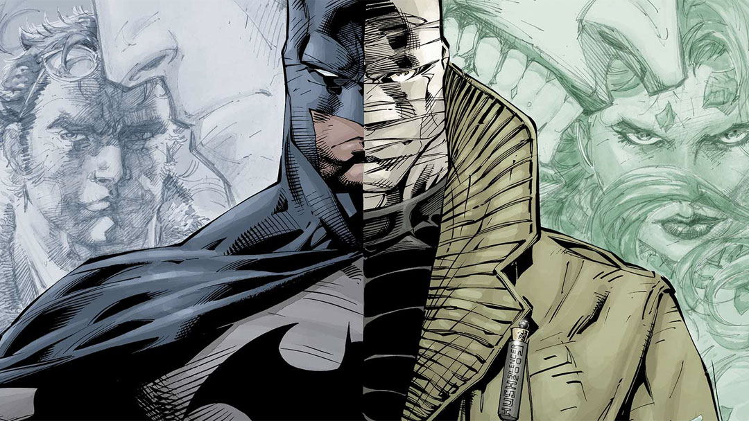 Una portada de la serie Batman Hush