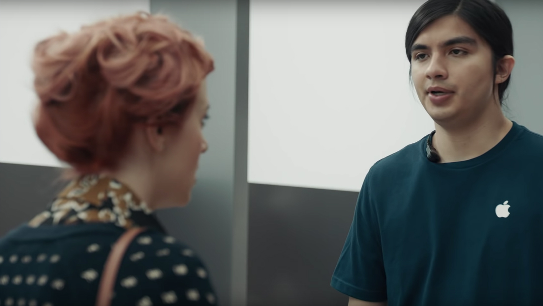 Un empleado de Apple en comercial de Samsung