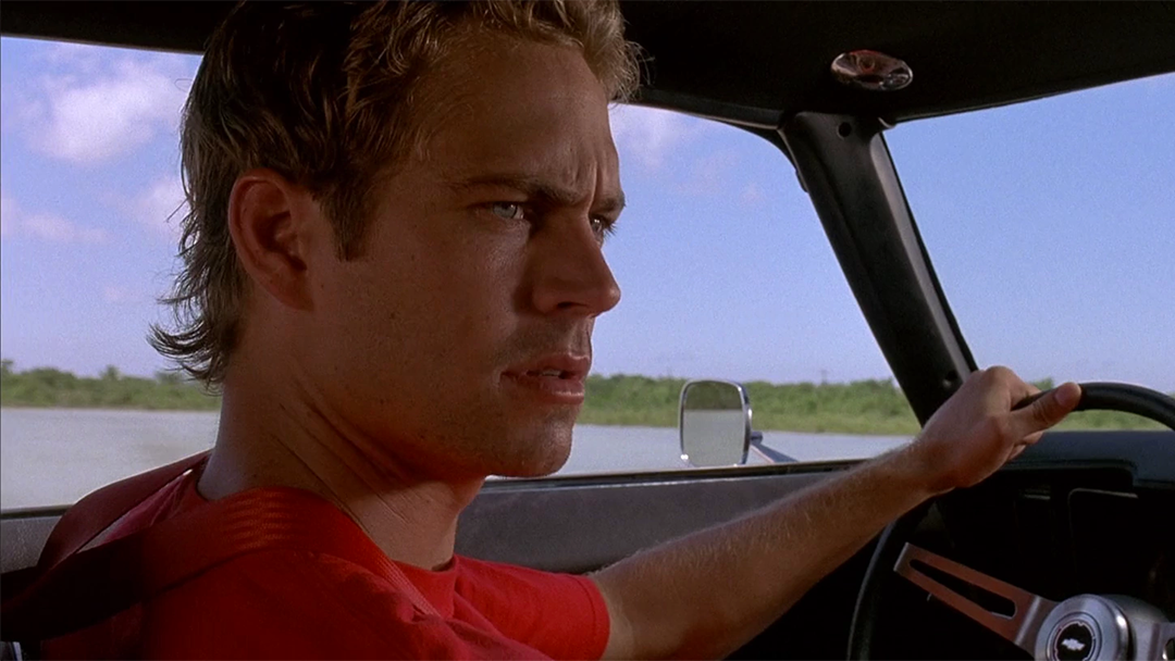 El actor fallecido Paul Walker en una escena