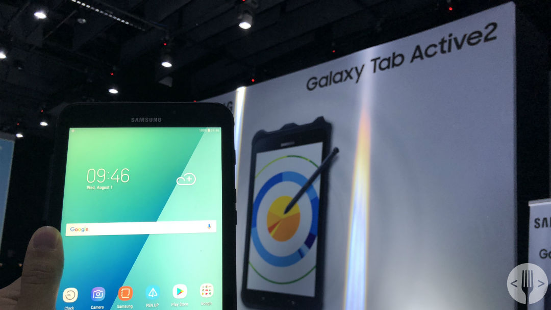 samsung anuncia lanzamiento galaxy tab 2 Samsung presentó su tableta 'de uso rudo' para el sector empresarial