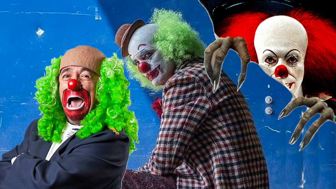 joker brozo penny Nuevas fotos del Joker de Joaquin Phoenix muestran que será una mezcla de Pennywise y Brozo