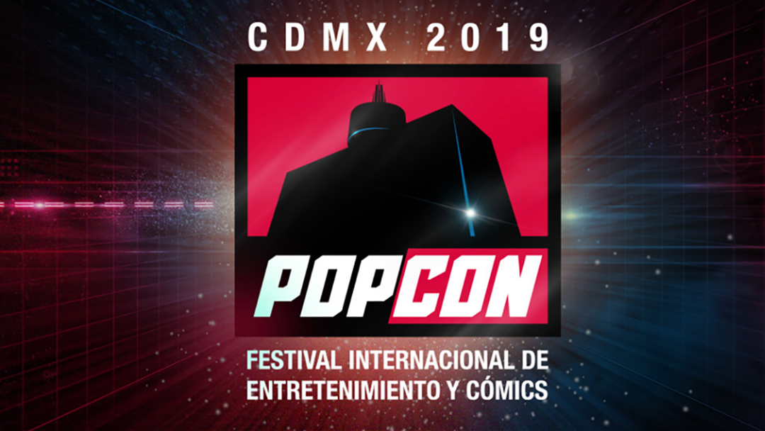 Logo de Pop Con, evento de cultura pop de la Ciuda de México