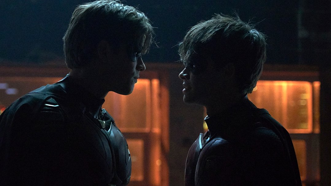 Dick Grayson contra Jason Todd en Titans