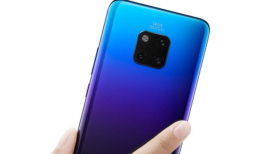 Huawei Mate 20 con cuatro cámaras