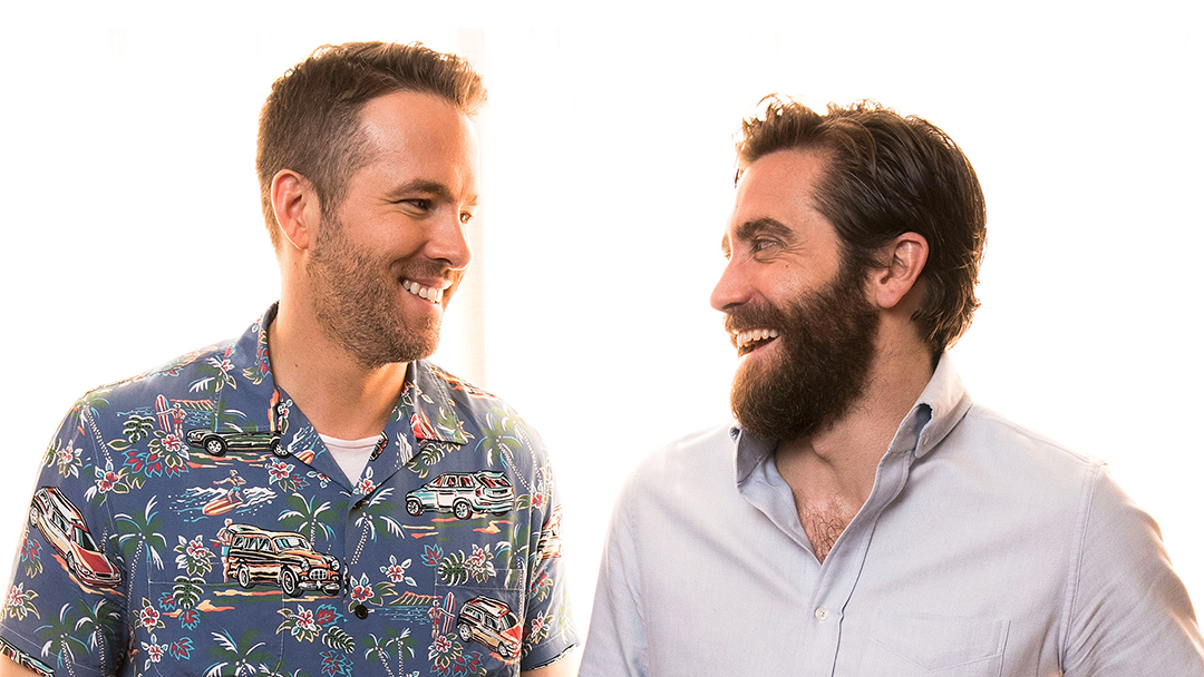 Jake Gyllenhaal y Ryan Reynolds juntos