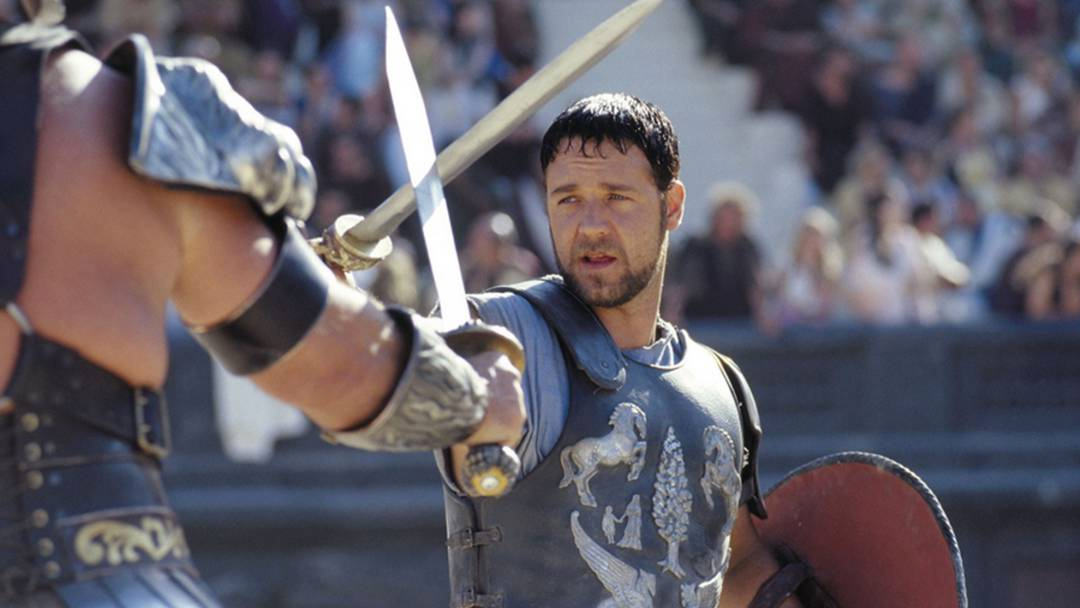 Una escena de la película Gladiador