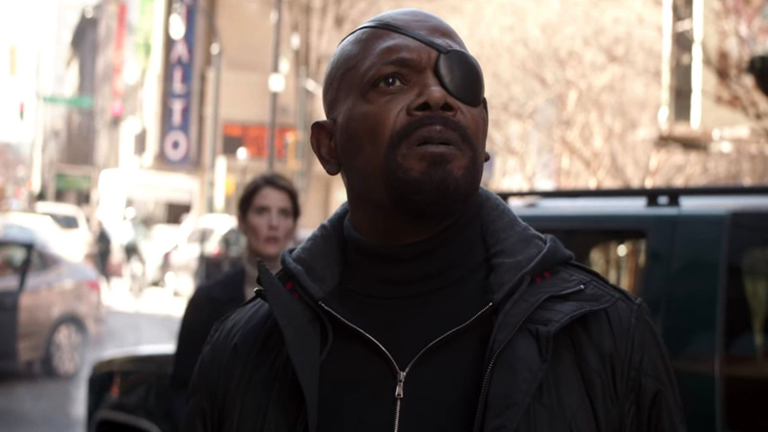 nick fury infinity war Por fin sabemos qué estaba haciendo Nick Fury antes de Avengers: Infinity War