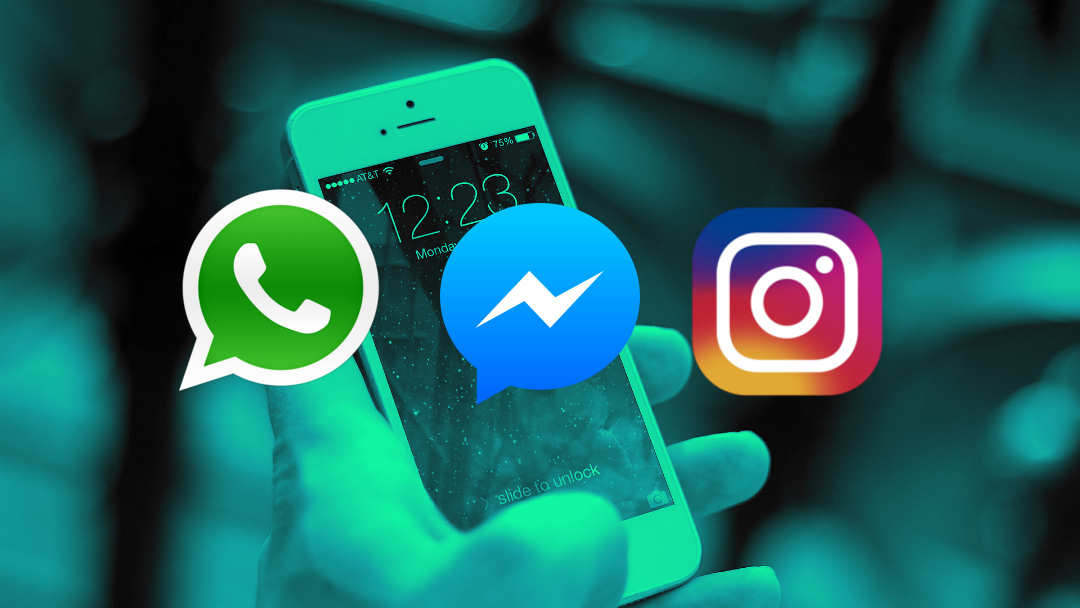 Imágen messenger Whatsapp instagram