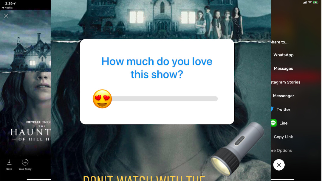 Netflix deja compartir contenido en las Stories de Instagram