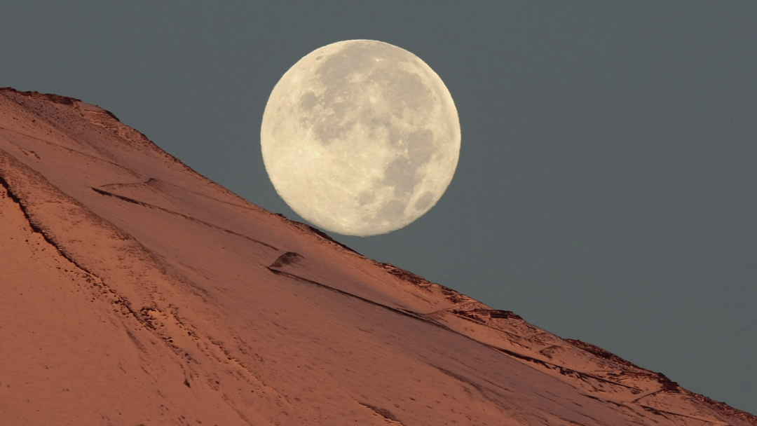 Superluna, Nieve, Febrero, Ver