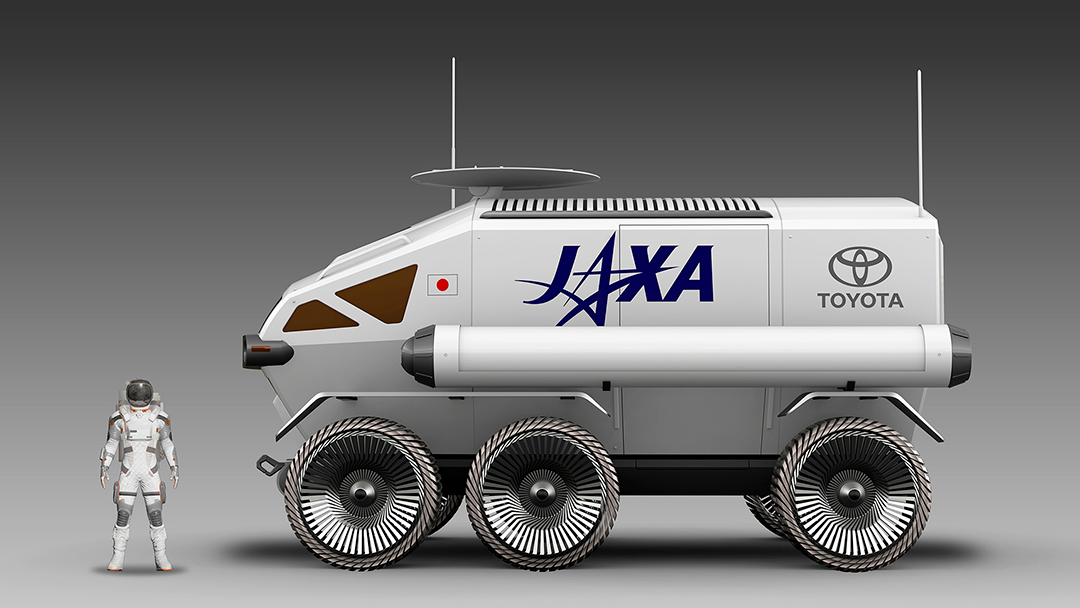 Toyota creará los vehículos lunares de los astronautas japoneses 17 Toyota RoverToyota Rover