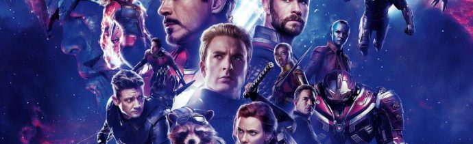Poster oficial de pelicula Avengers Endgame