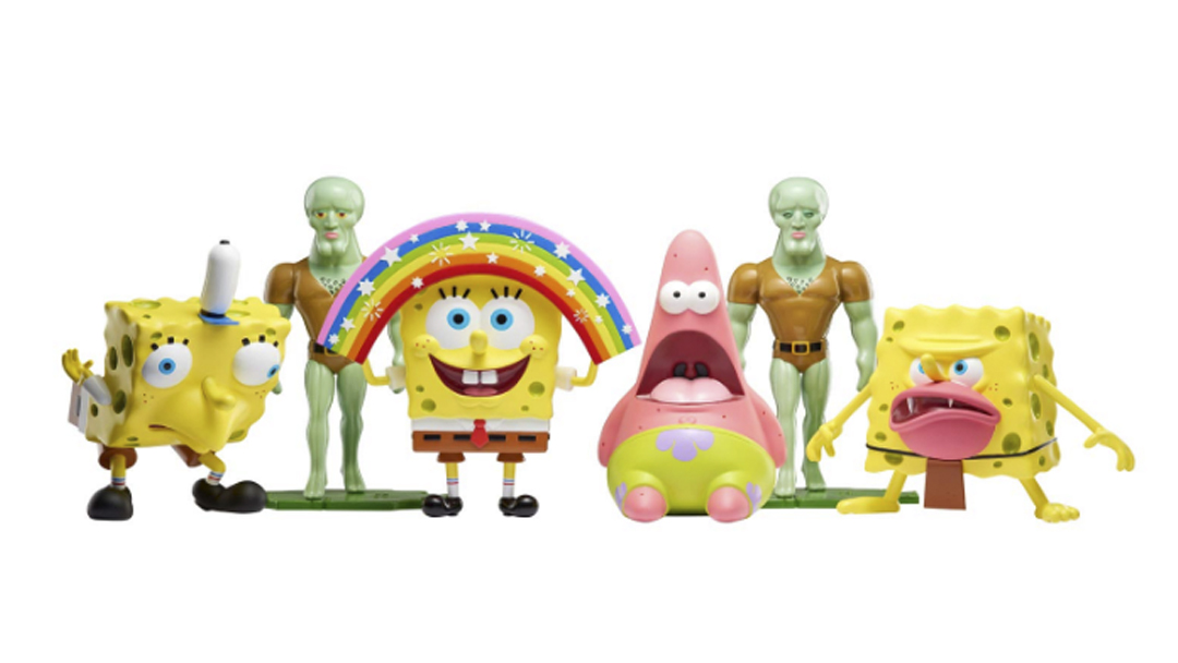 Bob Esponja, Memes, Figuras, Nickelodeon