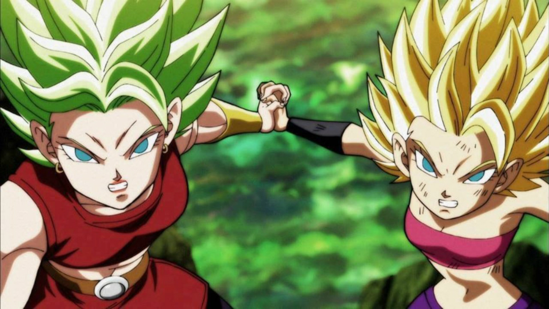 Este fanart imagina a Caulifla y Kale fusionadas gracias a la danza de la fusión 19 Caulifla-Kale-Fusion