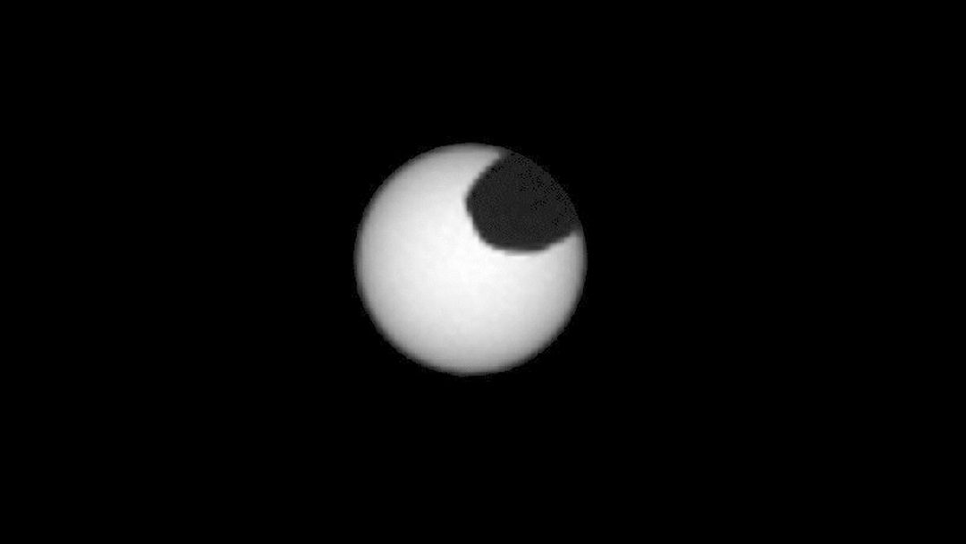 Así se ve un eclipse solar en Marte 10 Desde Marte vemos Eclipse Curiosity NASA