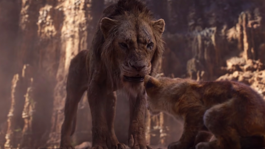 Scar en Trailer de El Rey Leon