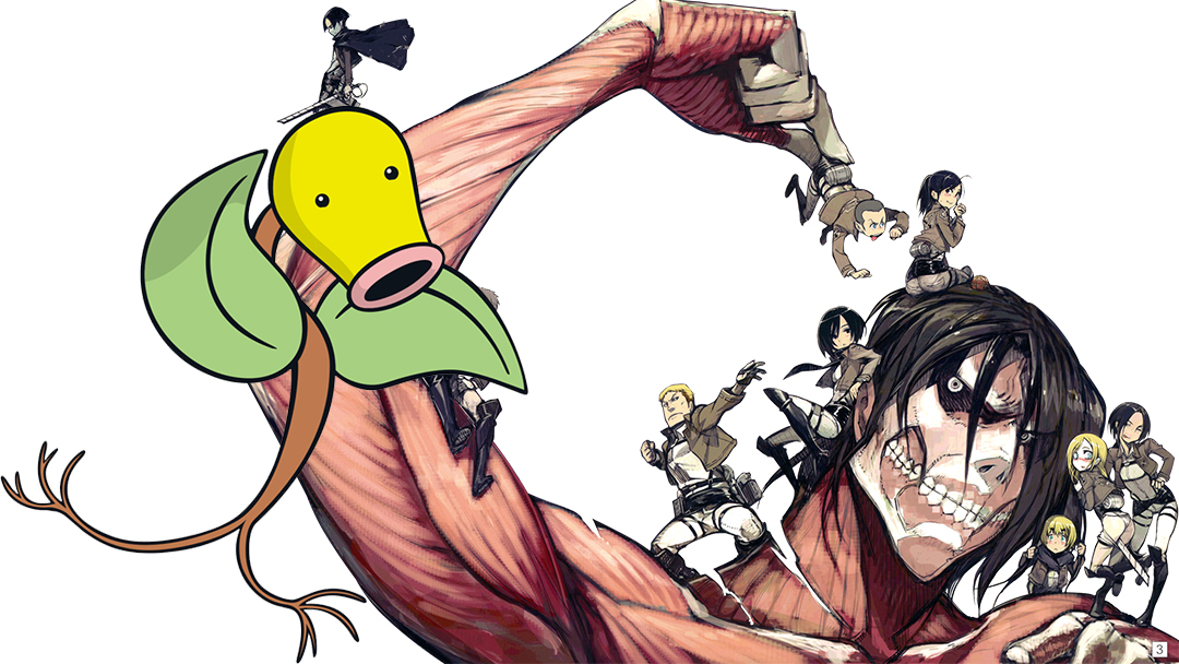 Shingeki no Kyojin, Temporada 3, Pokémon, Opening