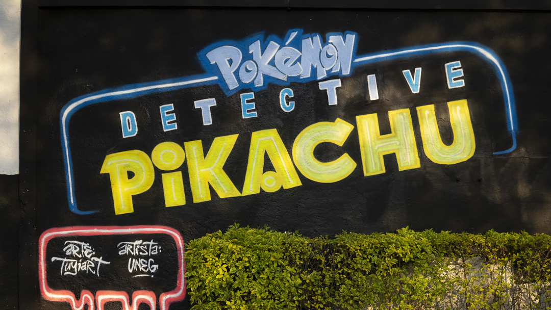 Detective Pikachu, Murales, CDMX, Pokémon