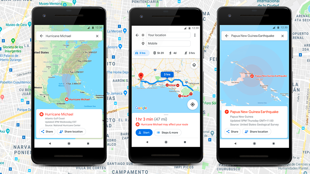 google mapas alertas sos Google actualiza el Mapa de Crisis en Google Maps