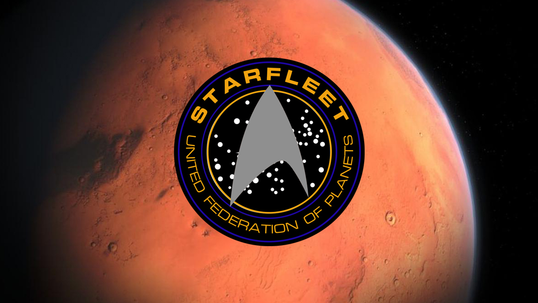 NASA, Star Trek, Marte, Símbolo