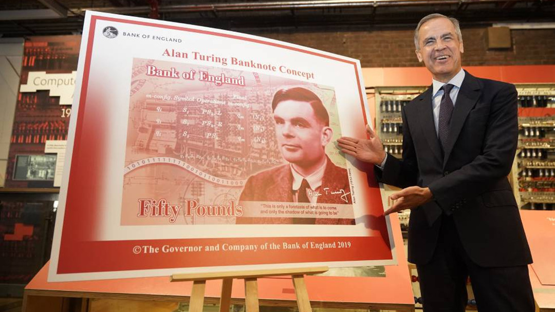 Alan Turing aparecerá en los nuevos billetes de 50 libras