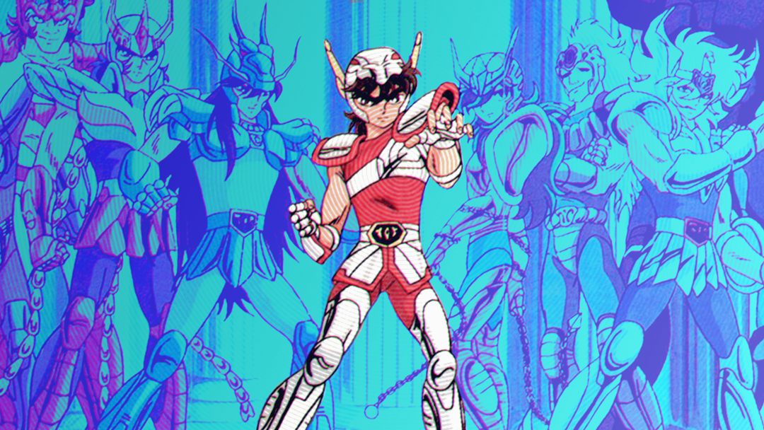 Los Caballeros del Zodiaco, resalta Seiya, caballero de Pegaso