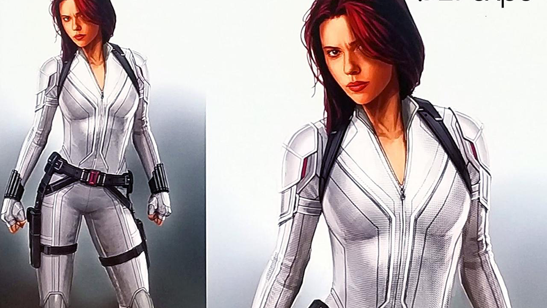first look at black widow white suit concept art by artlover67 Revelado el nuevo traje de Black Widow, no es precisamente negro