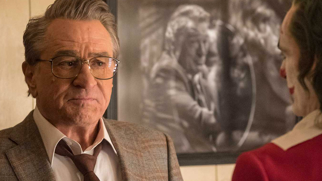 Joker con Robert De Niro en la película