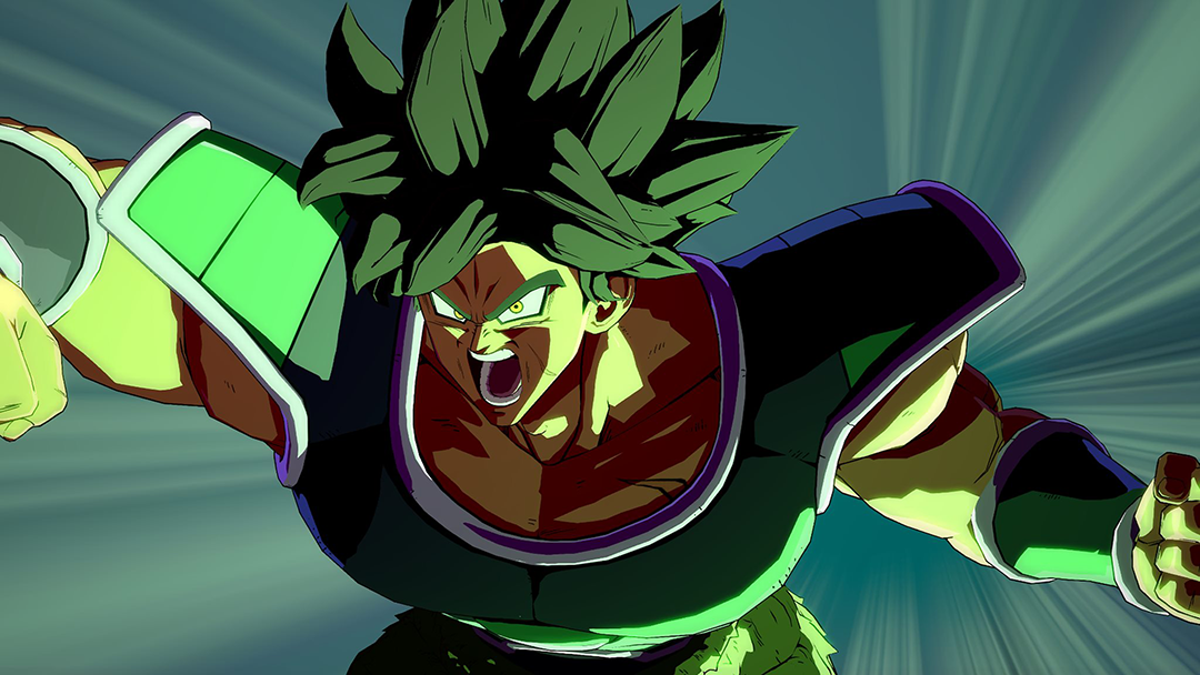 Broly de Dragon Ball FighterZ