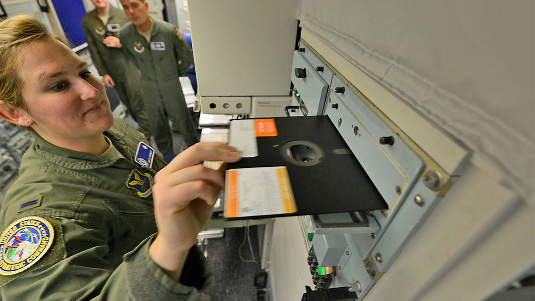 disquete Finalmente EE.UU. dejó de usar disquetes para controlar su arsenal nuclear