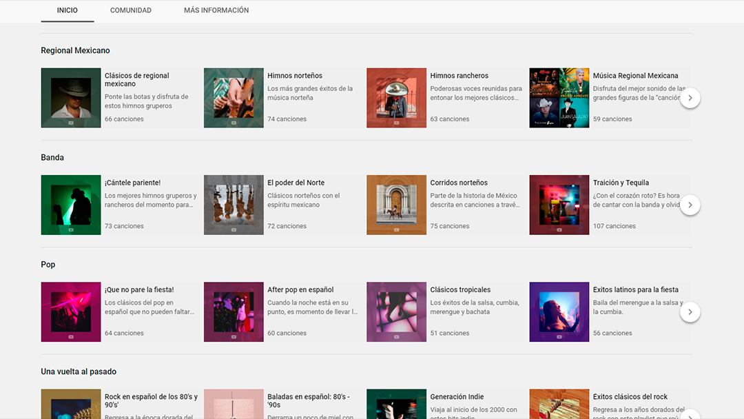 youtube music mexico 2 La página de inicio de YouTube Music ya está habilitada en México