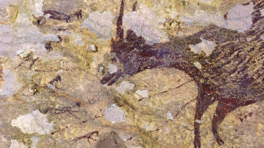 Pinturas rupestres más antiguas Indonesia