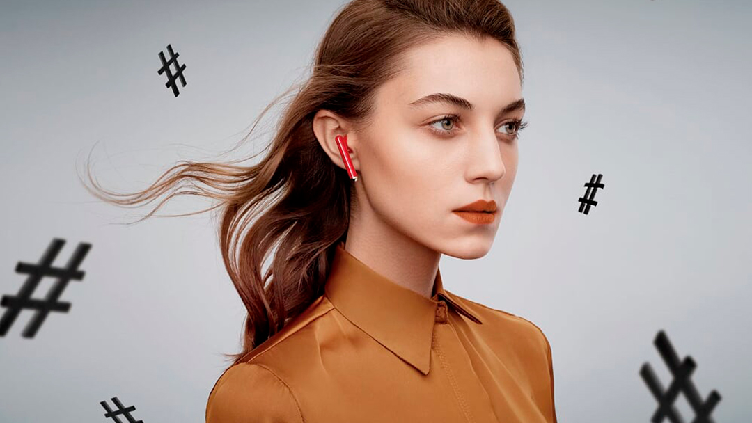 Huawei FreeBuds 3 rojos