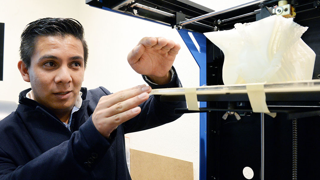 Impresora 3D huesos biodegradables
