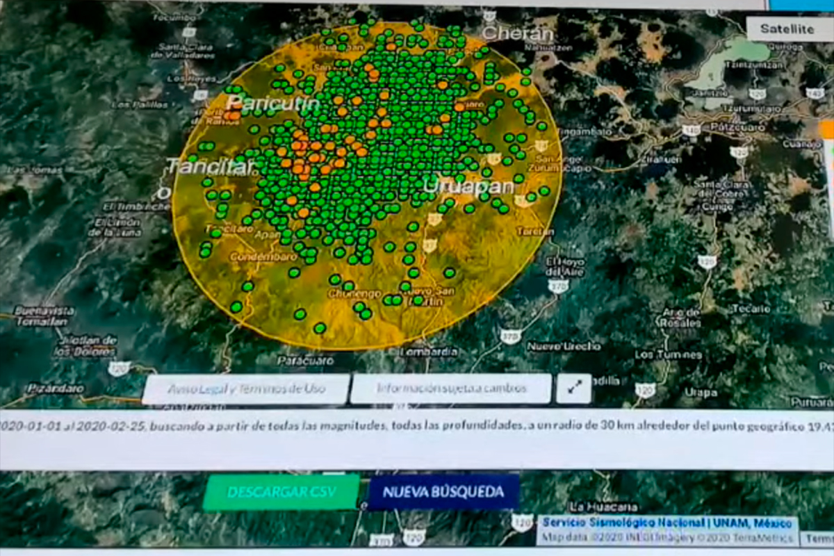 Temblores Michoacán 2020 UNAM