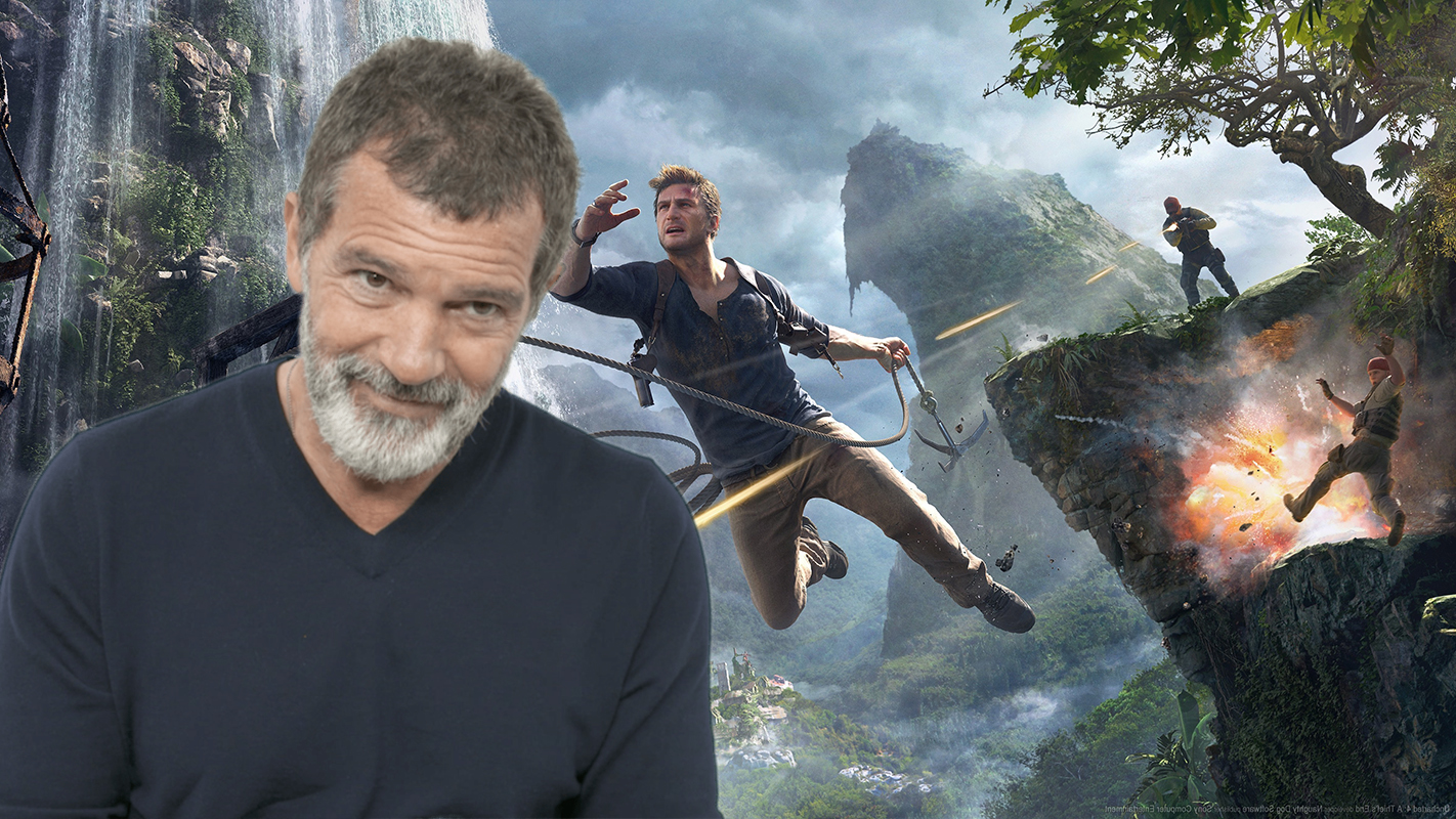 Antonio Banderas se suma al reparto de la película de Uncharted 17 Antonio Banderas Uncharted Movie