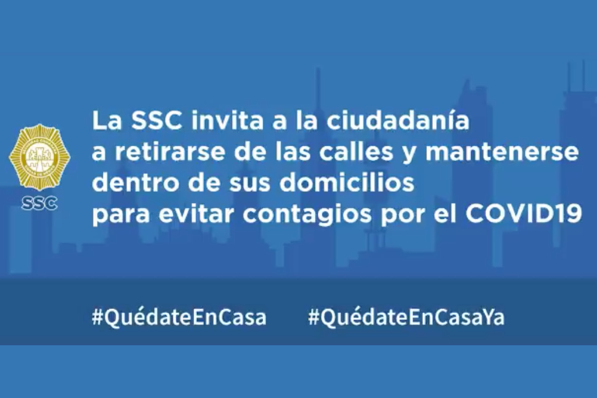 Anuncio SSC Quédate en Casa