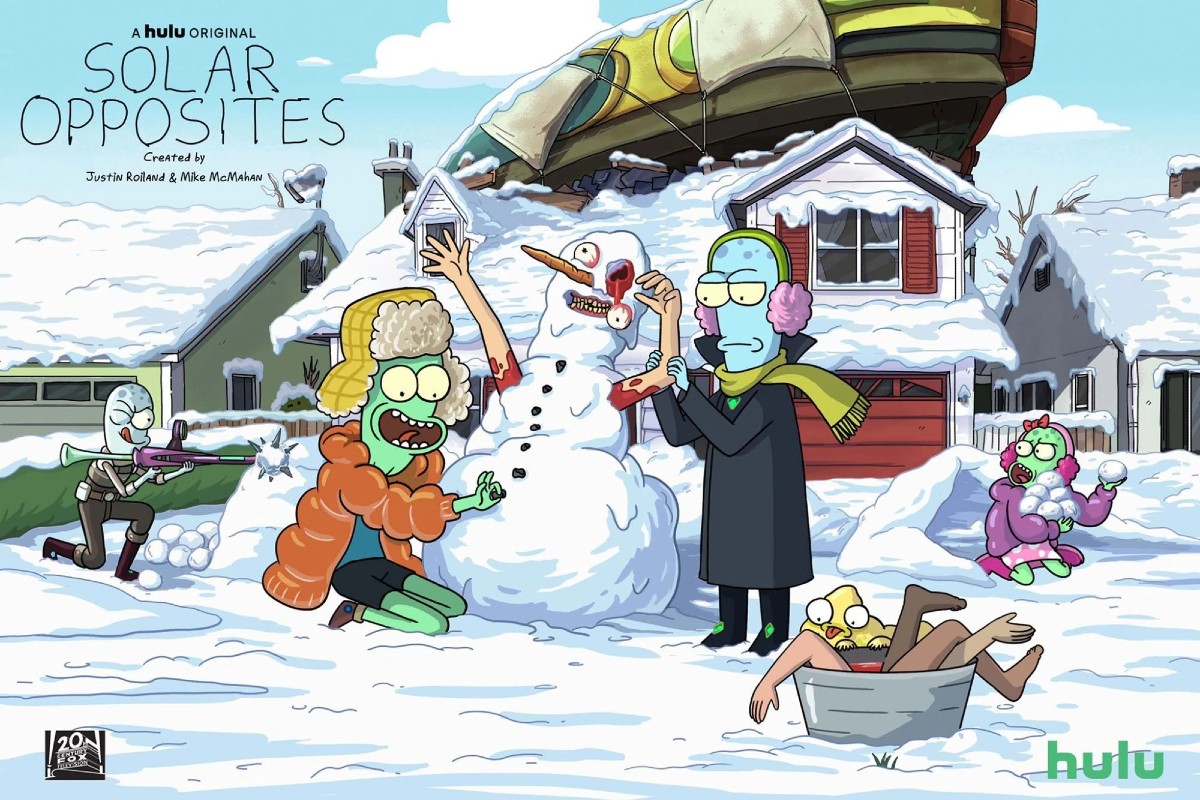 Solar Opposites Primeras imágenes de Solar Opposites, la nueva serie del creador de Rick and Morty