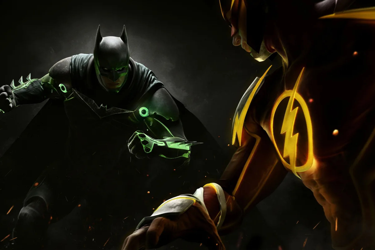 Injustice 2 Batman Flash