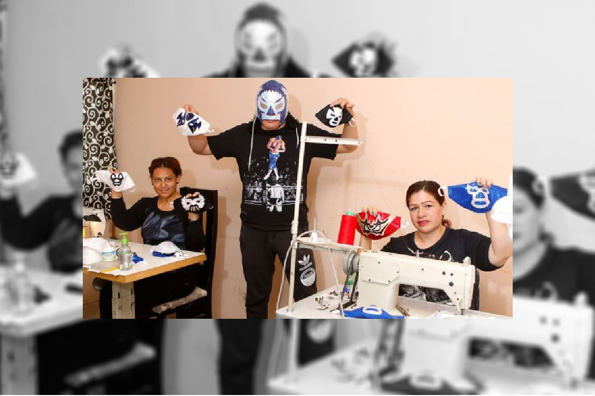 Mascarillas Lucha Libre Cubrebocas Coronavirus