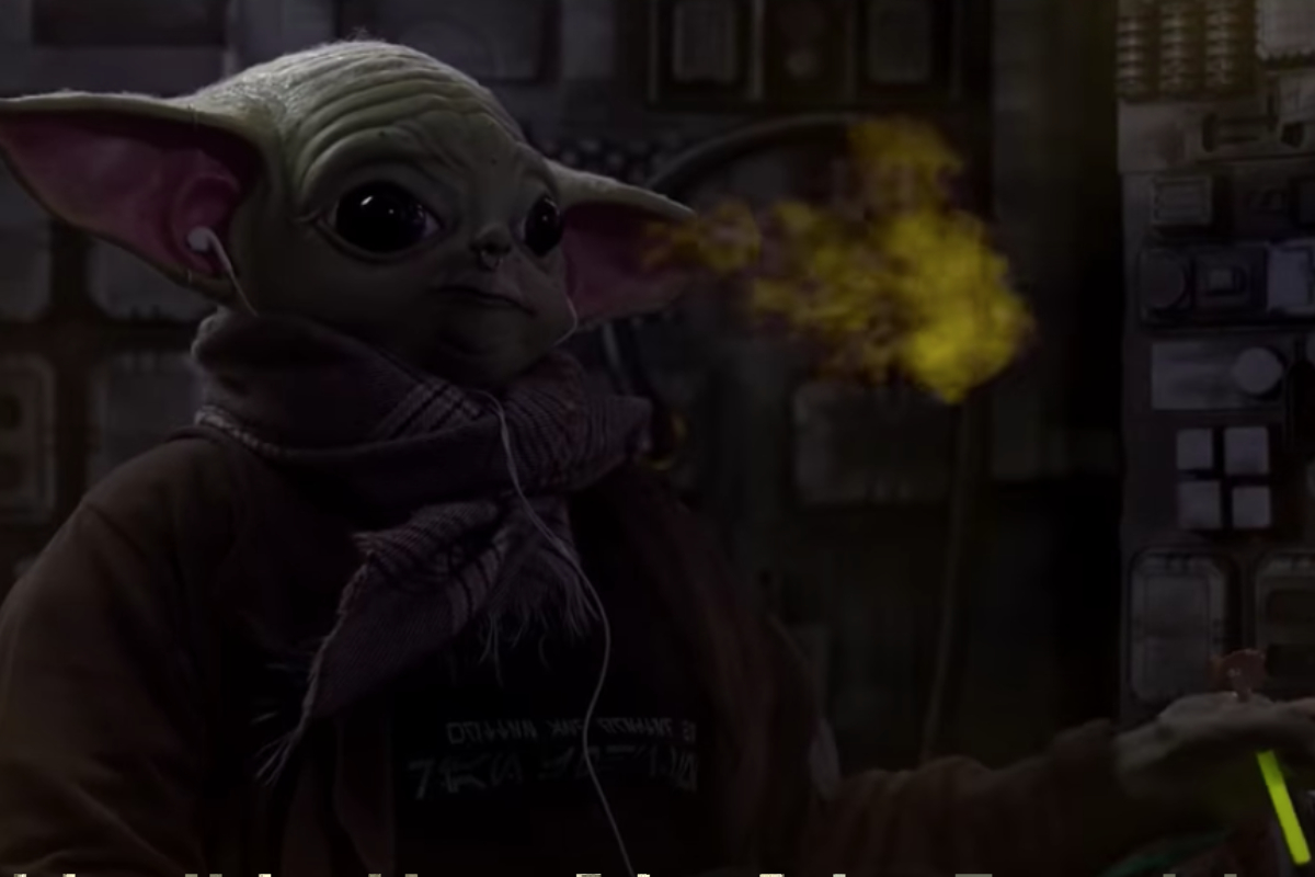 Teenagen Yoda Mandalorian