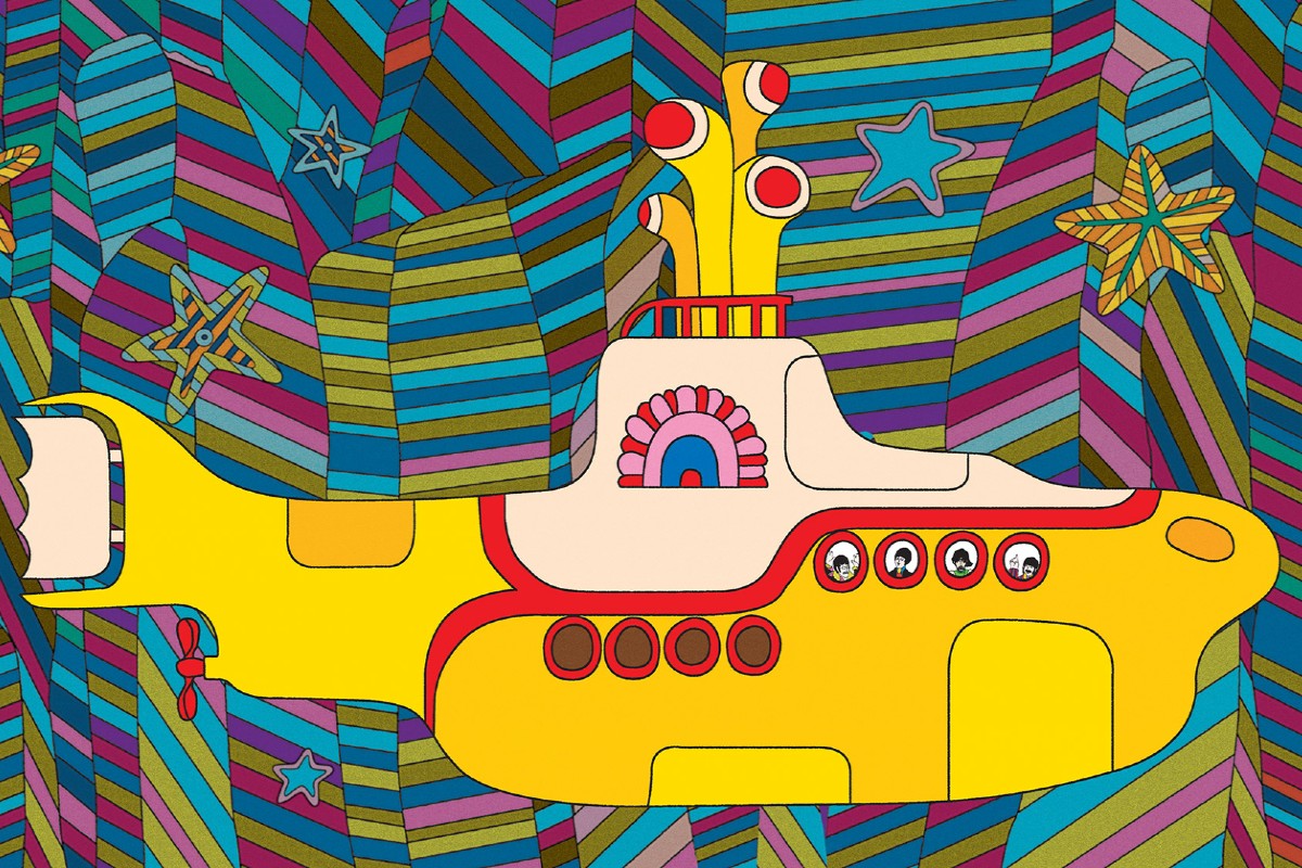 The Beatles Yellow Submarine Película Movie Youtube The Beatles transmitirán gratis su película de Yellow Submarine en YouTube