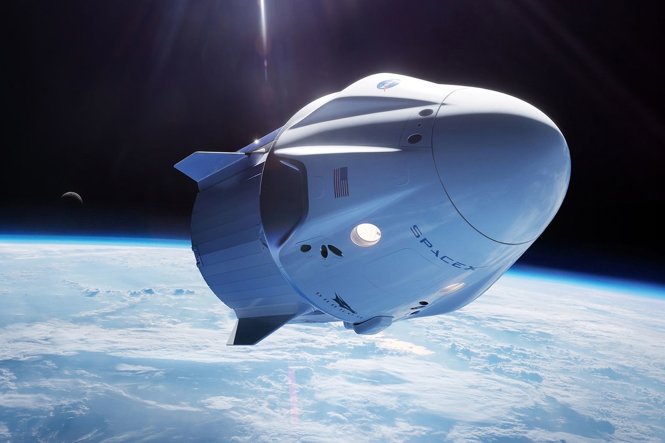 SpaceX Aquí puedes ver el histórico primer vuelo espacial tripulado de SpaceX