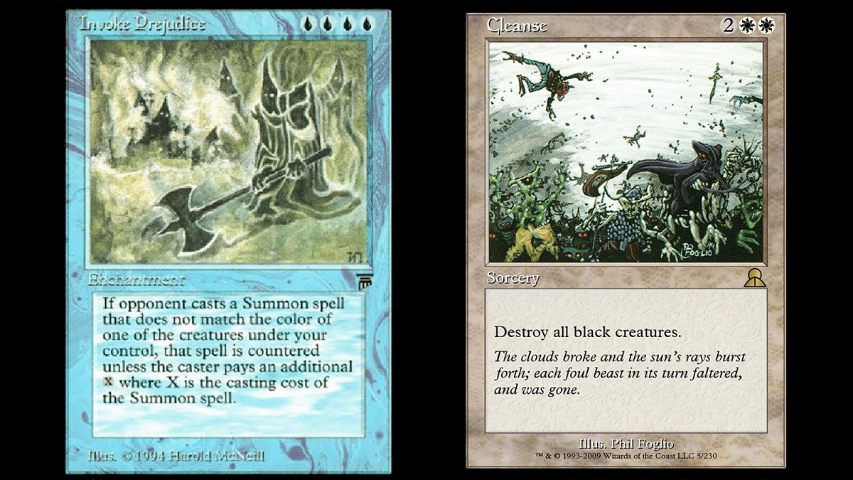 Fueron eliminadas 7 cartas de Magic: The Gathering consideradas racistas 15 Magic The Gathering Cartas Eliminadas Racistas