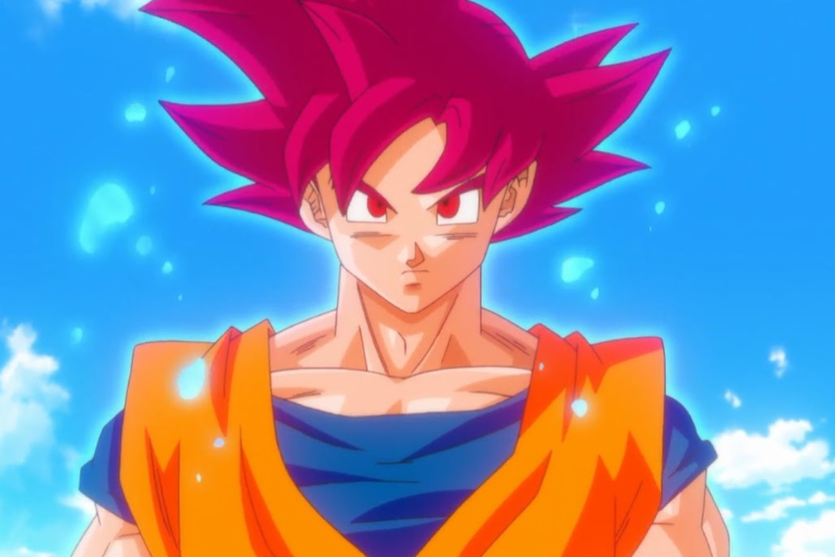 Goku Saiyajin Dios Dragon Ball Super